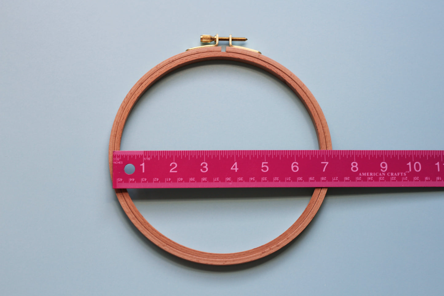 Beechwood embroidery hoop