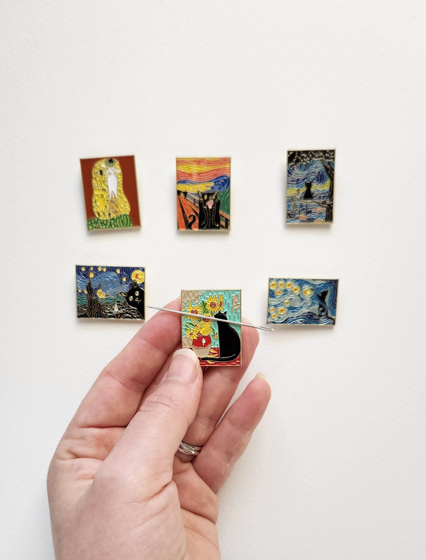 Famous Paintings Needle Minders Collection