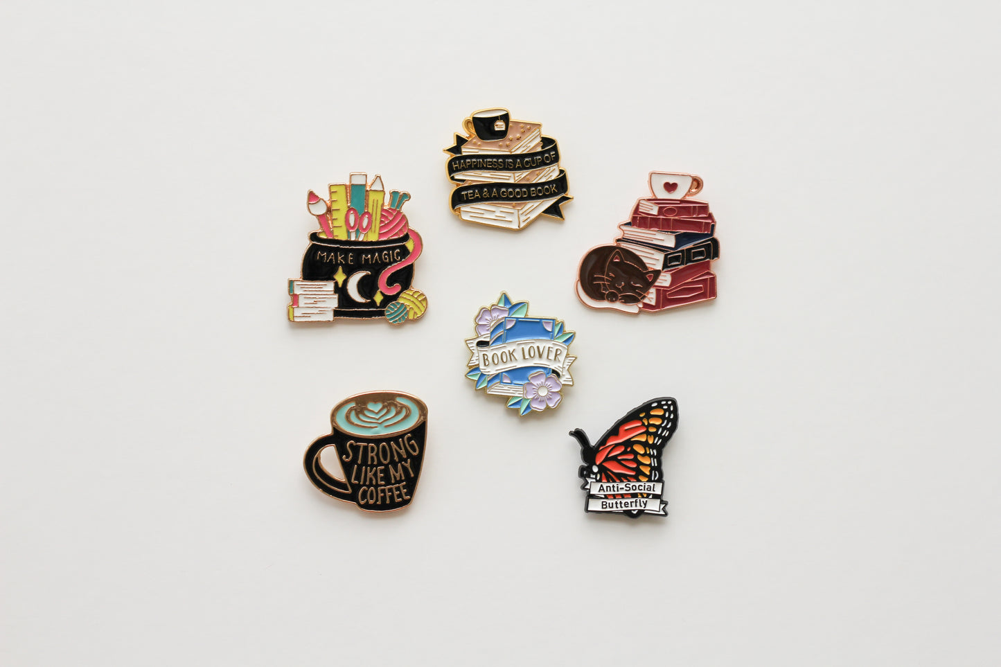 The Book Lover Needle Minder Collection