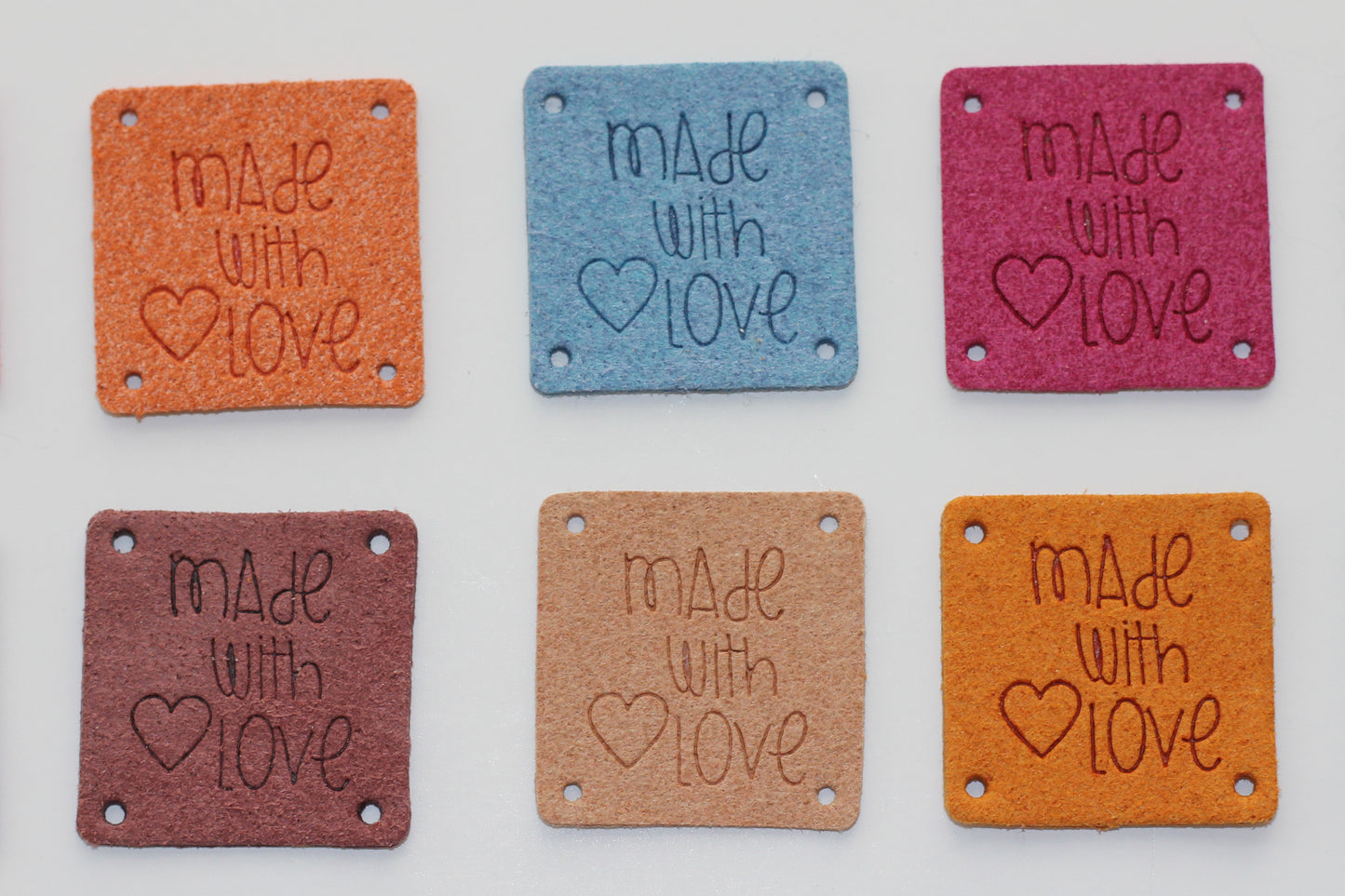 Made with Love Tags (10 pieces)